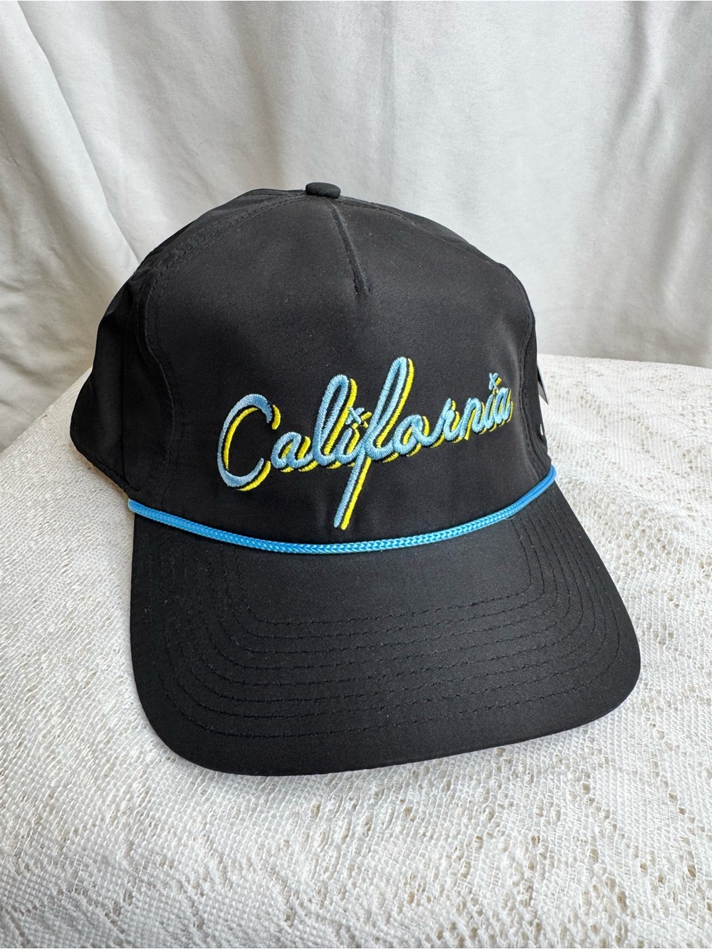 NWT Bad Birdie California Rope Golf Snapback Hat